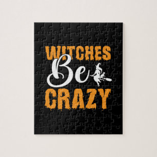 Halloween Hexen Be Crazy Geburtstag Puzzle