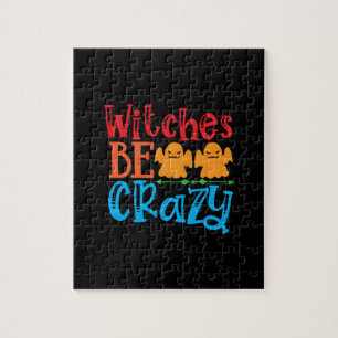 Halloween Hexen Be Crazy Geburtstag Puzzle