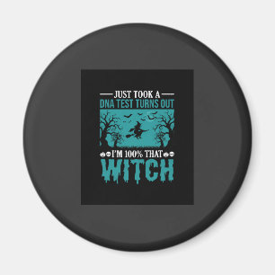 Halloween-Hexen-DNA-Test-Design Magnet