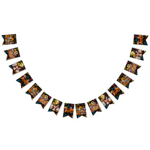 Halloween-Hexen-Geist-Vampir-Hunde-Black-Party Wimpelkette