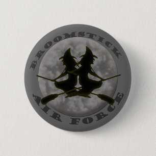 Halloween Hexen Knopf Button