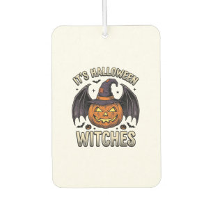Halloween-Hexen-Kürbis-Vintage-Fledermaus-Shirt_1 Autolufterfrischer