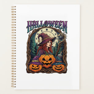 Halloween Hexen Kürbisse Mondphasen_1 Planer