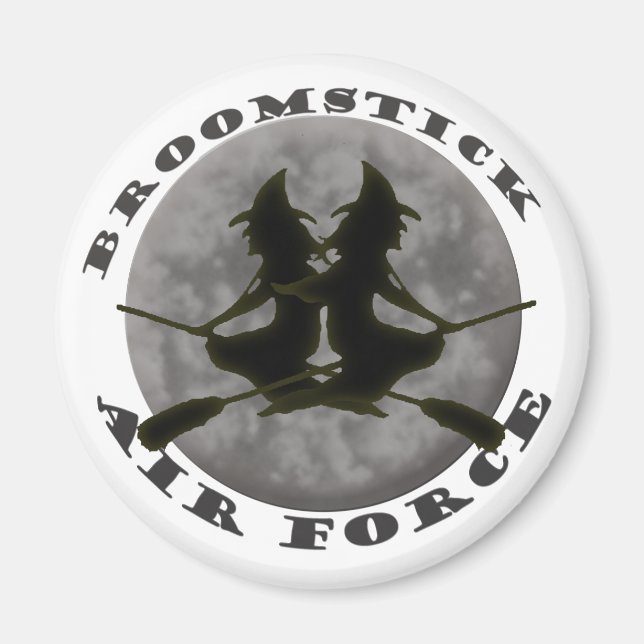 Halloween Hexen Magnet (Vorne)
