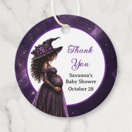 Halloween Hexen-Mama-Baby-Party Favor Tags Geschenkanhänger