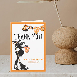 Halloween Hexen Oktober Baby Shower Danke