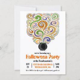 Halloween Hexen Party Einladung I
