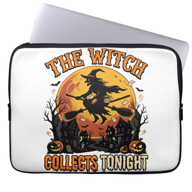 Halloween Hexen Sammlung Humor Laptopschutzhülle (Vorderseite)