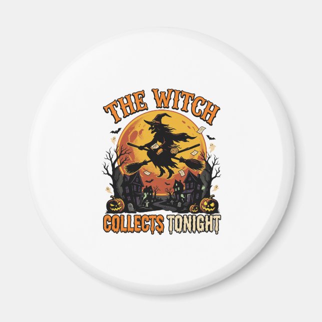 Halloween Hexen Sammlung Humor Magnet (Vorne)