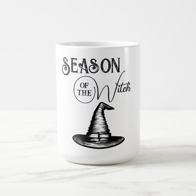 Halloween Hexen Shirt Hat Saisongeschenk Kaffeetasse (Mittel)