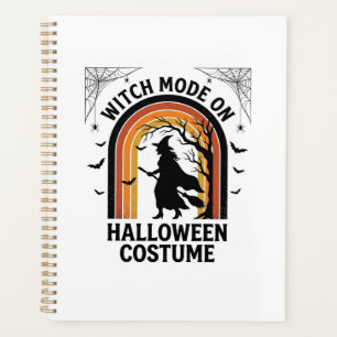 Halloween-Hexen-Shirt Lustiges Kostüm Vintage-Grav Planer