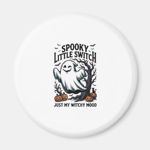 Halloween-Hexen-Shirt Vintage-Geist-Humor-Design_1 Magnet