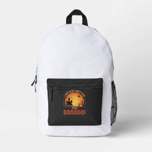 Halloween Hexen Spukhaus Boo Design_1 Bedruckter Rucksack