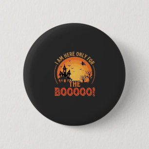 Halloween Hexen Spukhaus Boo Design_1 Button