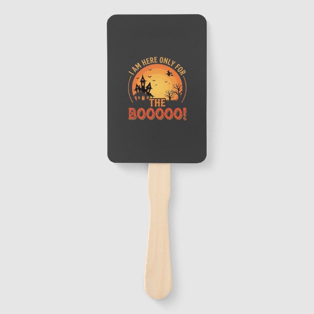 Halloween Hexen Spukhaus Boo Design_1 Fächer (Vorderseite)