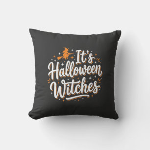 Halloween Hexen Süße Hexe Zitat Design_1 Kissen