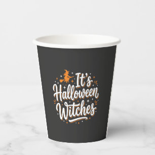 Halloween Hexen Süße Hexe Zitat Design_1 Pappbecher