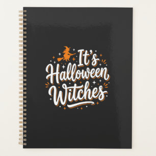Halloween Hexen Süße Hexe Zitat Design_1 Planer