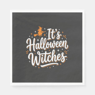 Halloween-Hexen Süße Hexe Zitat Design_1 Serviette