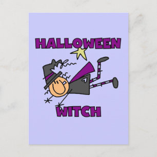 Halloween Hexen T - Shirt und Geschenke Postkarte
