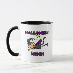 Halloween Hexen T - Shirt und Geschenke Tasse