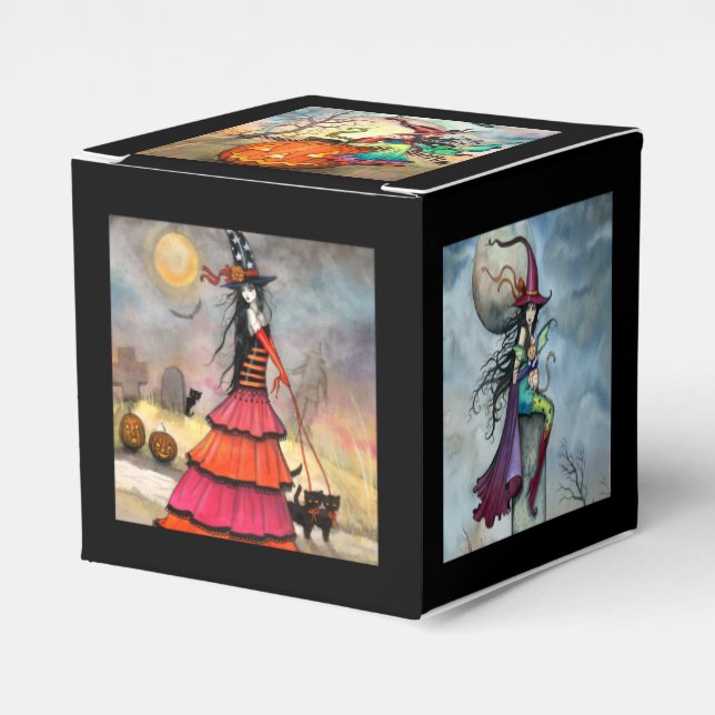 Halloween Hexen und Fantasy Art Fevor Box Geschenkschachtel (Vorderseite)