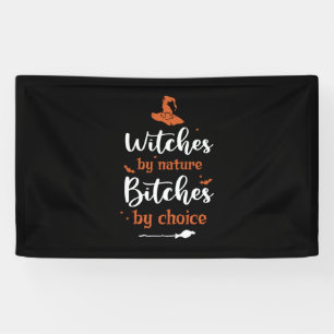 Halloween Hexen von Natur Geburtstag Banner