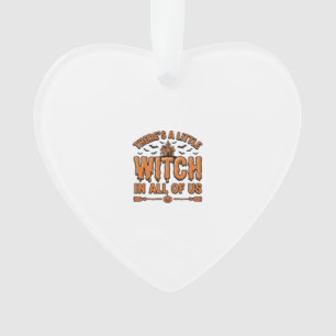 Halloween Hexen Zitat Vintage Vektor Design_1 Ornament