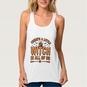 Halloween Hexen Zitat Vintage Vektor Design_1 Tank Top