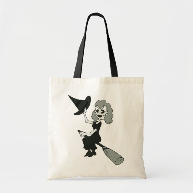 Halloween-Hexenbeutel Tragetasche (Vorne)