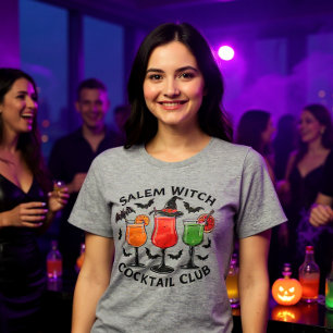 Halloween Hexencocktail Club Drinks Tri-Blend Shirt