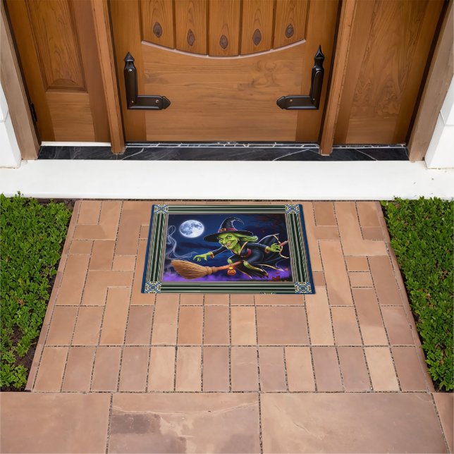 Halloween/Hexendoormat Fußmatte (Außenbereich)