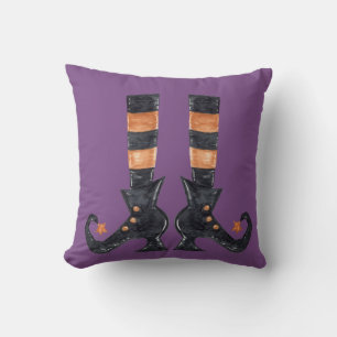 Halloween Hexenfeet Kissen