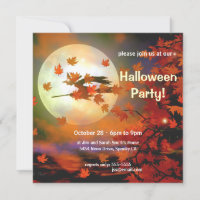 Halloween-Hexenflug