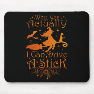 Halloween Hexengeschenke Warum ja eigentlich kann Mousepad