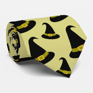 Halloween-Hexenhut Krawatte