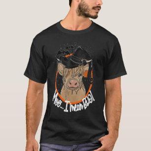 Halloween Hexenhut Kuh Trick Or Treating Boo Moo T-Shirt