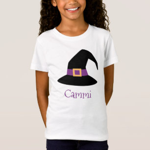 Halloween Hexenhut Personalisierter T - Shirt