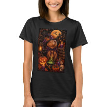Halloween Hexenkapybara Magischer Herbst