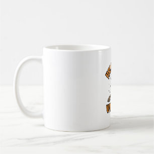 Halloween-Hexenkatze Vintage-Stichdesign_1 Kaffeetasse
