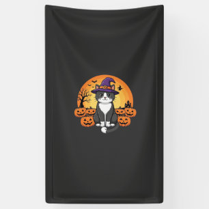 Halloween Hexenkatzen-Kürbis-Mond-Design_1 Banner