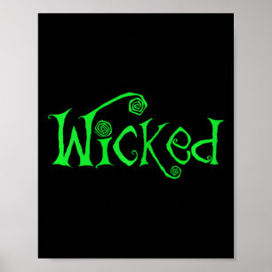 Halloween-Hexenkleid Kostümspende Poster