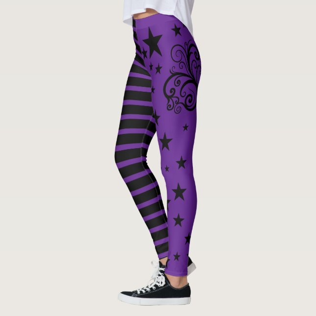 Halloween-Hexenkraut-Leggings Leggings (Links)