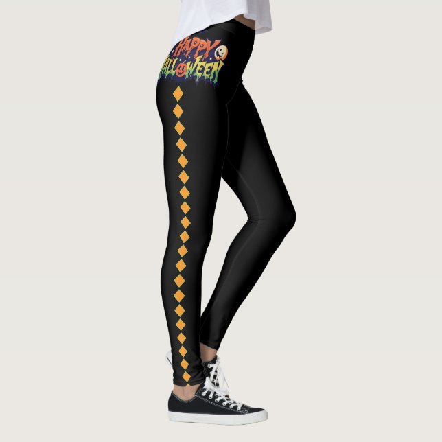 Halloween-Hexenkraut-Leggings Leggings (Rechts)