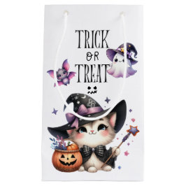 Halloween Hexenkunst Zauberburg Kleine Geschenktüte