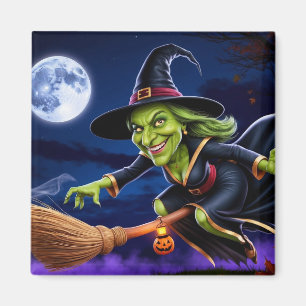 Halloween/Hexenmagnet Magnet