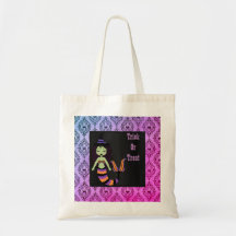 Halloween Hexenmeisterbeutel Leckerei Tote Tag Bri