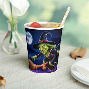 Halloween/Hexenpapier-Cup Pappbecher