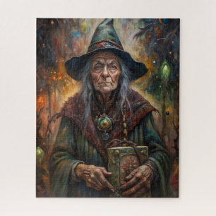 Halloween Hexenpuzzle Puzzle