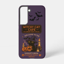 Halloween-Hexenschloss-Samsung-Hülle – Magische Na